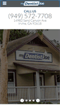 Mobile Screenshot of mydentistjoe.com